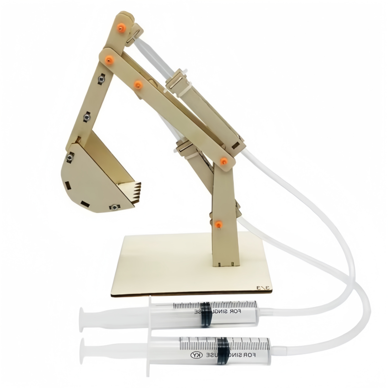Kids Outdoor Digger - DIY Hydraulic Excavator Model Kids Tecnologia