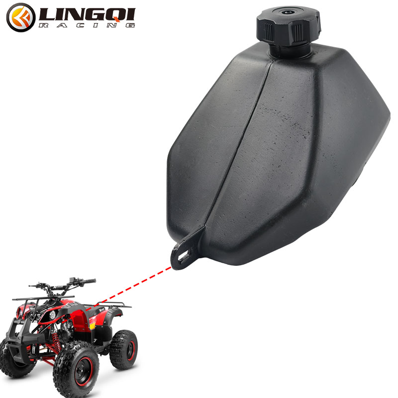 Kids Outdoor Quad - LINGQI Black Gas Fuel Tank Oiler