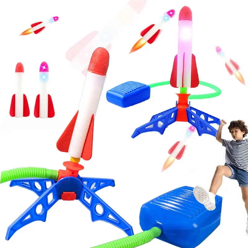 Kids Rocket Launcher Outdoor S - Kids Outdoor Jumping Toys ulasan dan harga