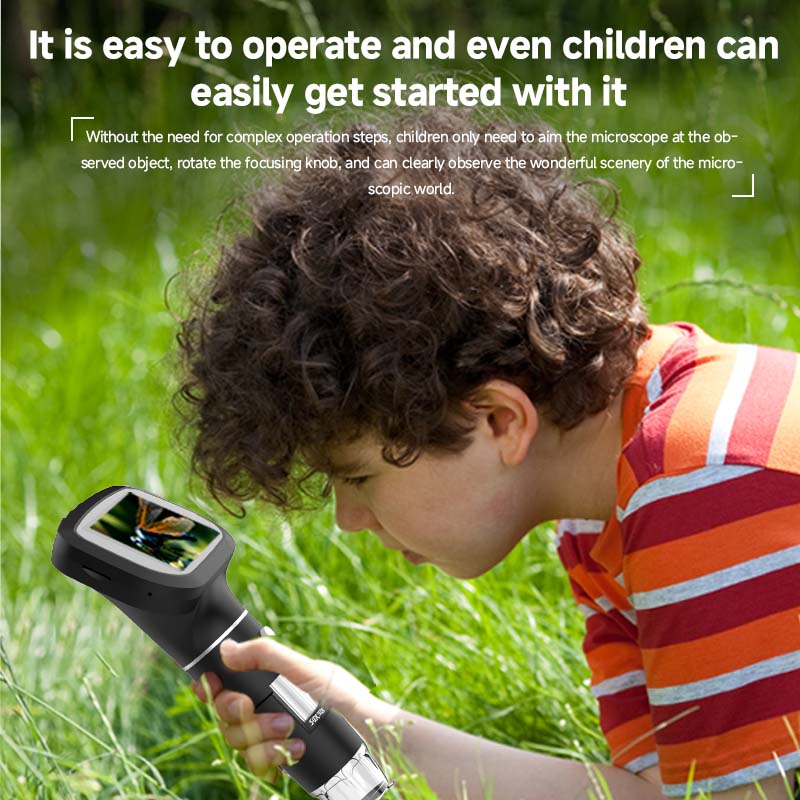 2.4 Inch Mini Microscope 1600X - Kids.Outdoor Utensils ulasan dan harga
