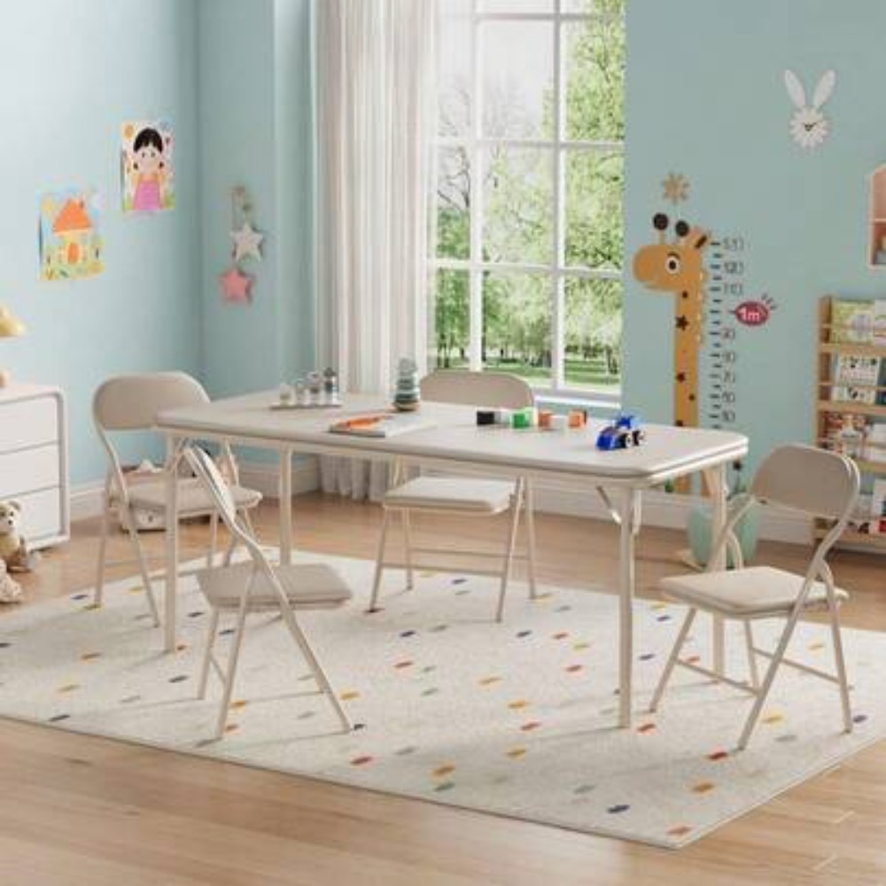Kids Activity Table Set Foldin - Kids Outdoor Activity Table ulasan dan harga