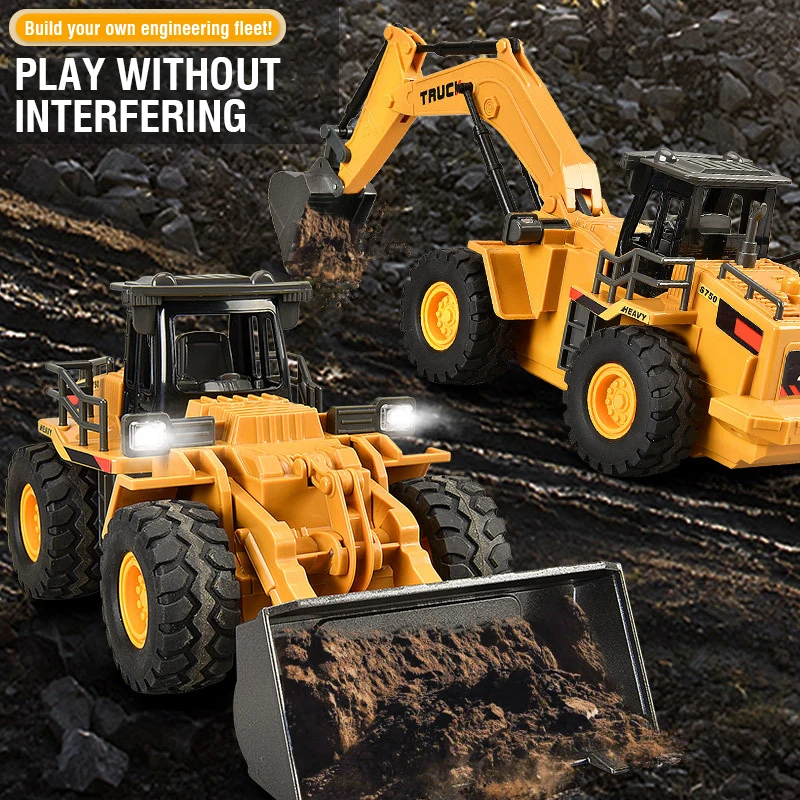 2.4G Alloy Remote Control Exca - Kids Outdoor Digger ulasan dan harga