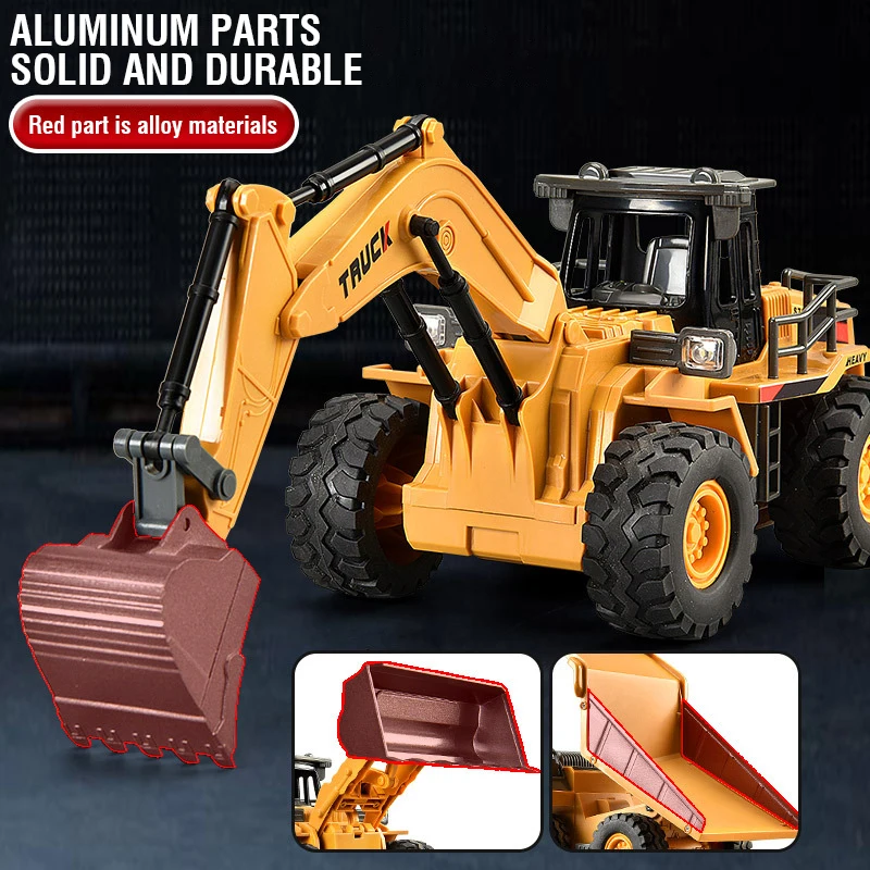 2.4G Alloy Remote Control Exca - Kids Outdoor Digger ulasan dan harga