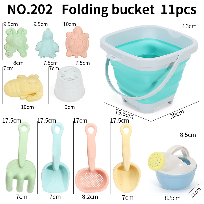 Beach Sand Play Water Set Fold - Kids Outdoor Sandbox ulasan dan harga