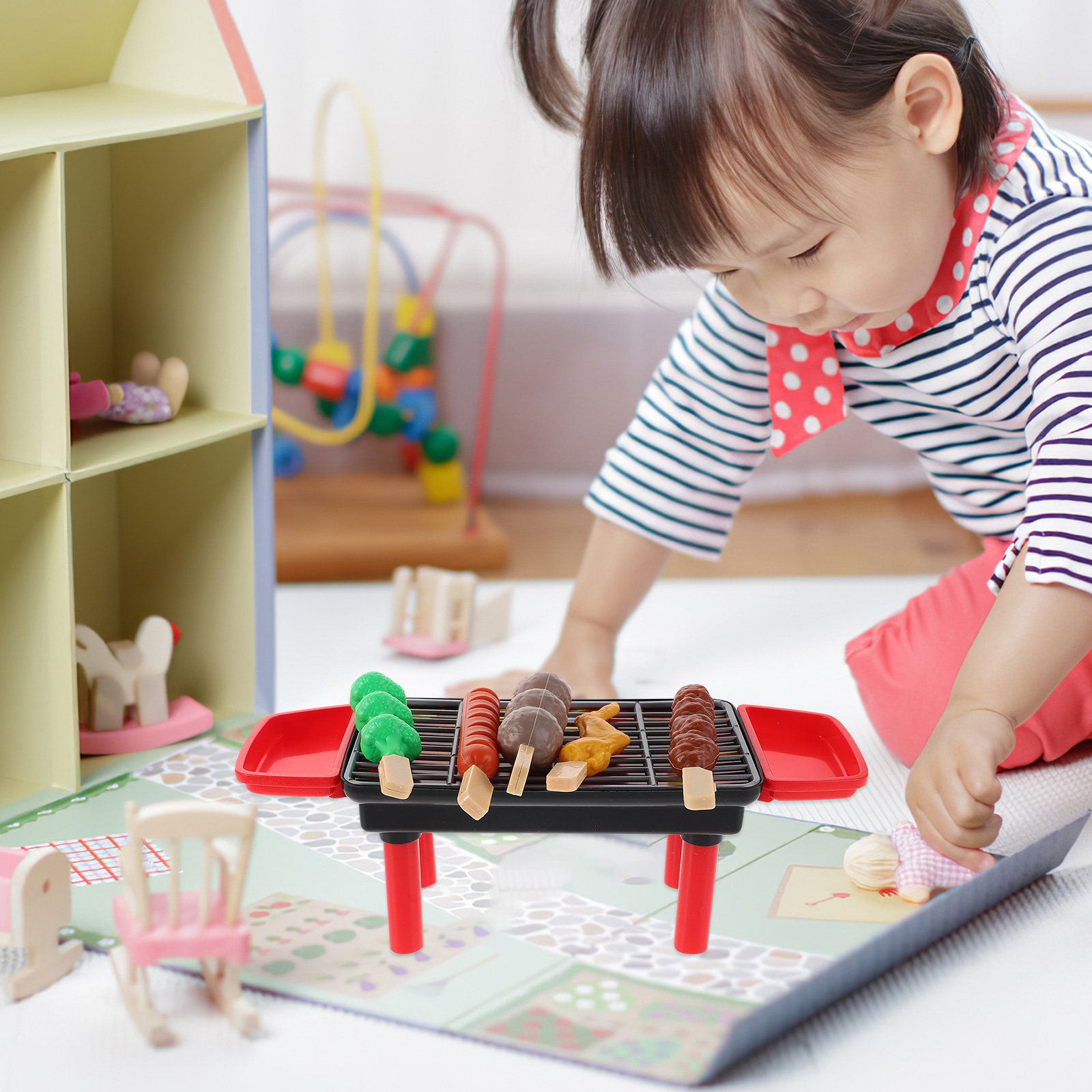 20Pcs Kids Bbq Grill Playset R - Kids Outdoor Grill Set ulasan dan harga