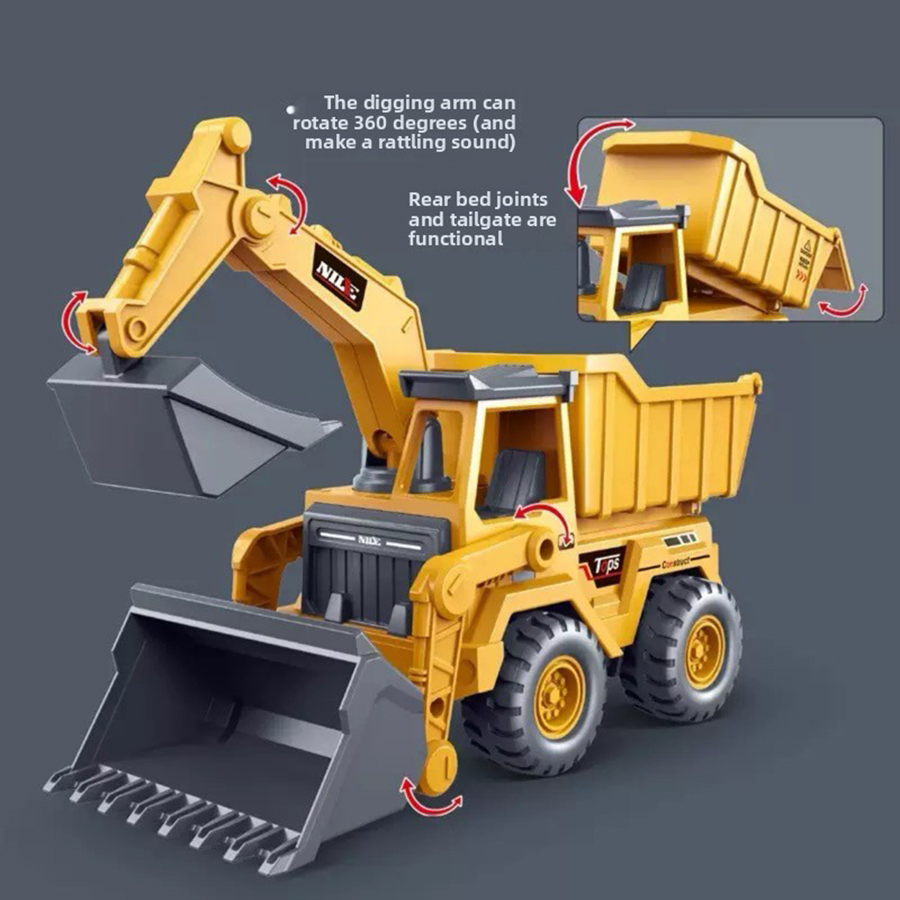 1pcs Excavator Truck Model Toy - Kids Outdoor Digger ulasan dan harga
