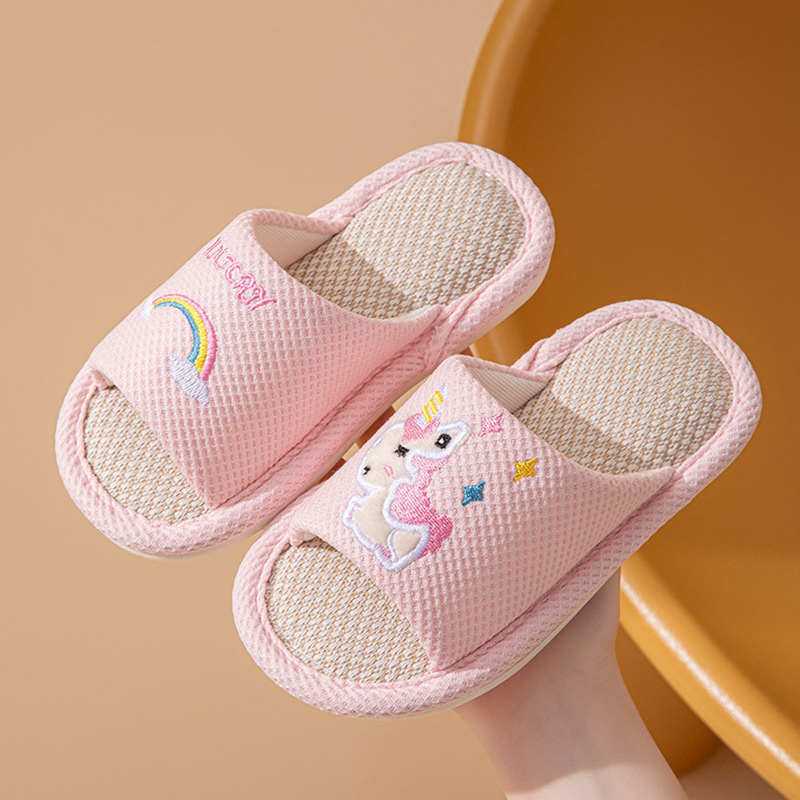 Hemp Cartoon Slippers Children - Kids Outdoor Obstacle Course ulasan dan harga