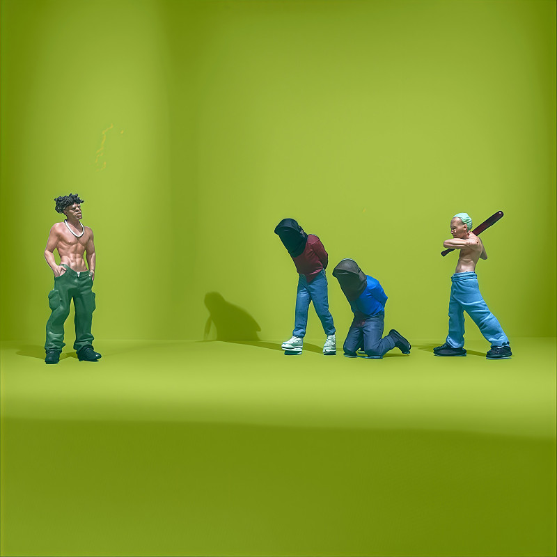 Diorama 1/64 Gang Member Robbe - Kids Outdoor Sandbox ulasan dan harga