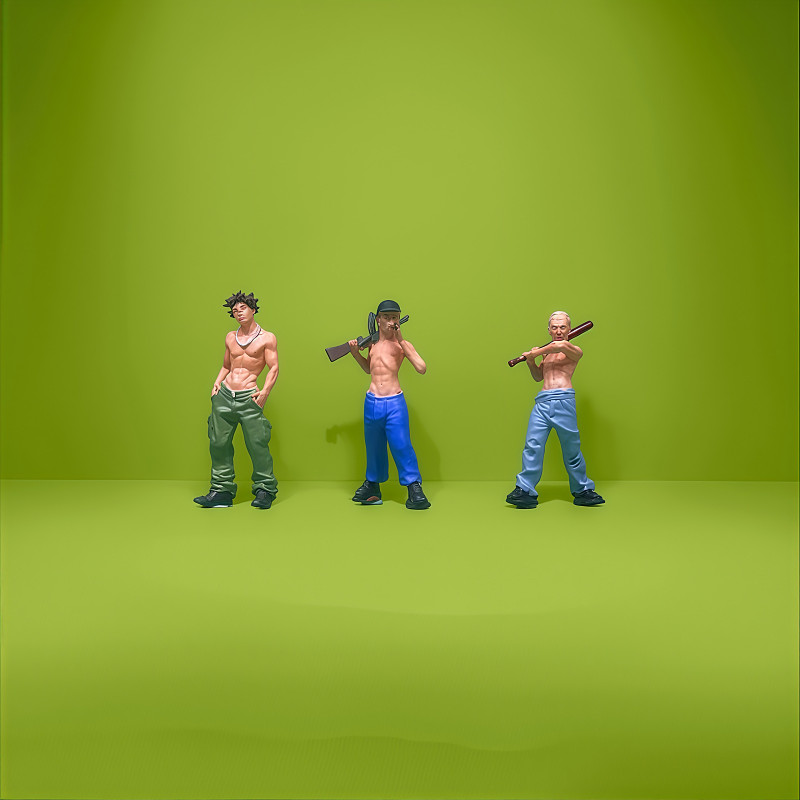 Diorama 1/64 Gang Member Robbe - Kids Outdoor Sandbox ulasan dan harga