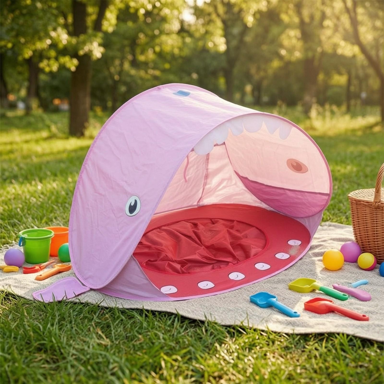 Kids Beach Pop Up Tent with Do - Kids Outdoor Tent ulasan dan harga