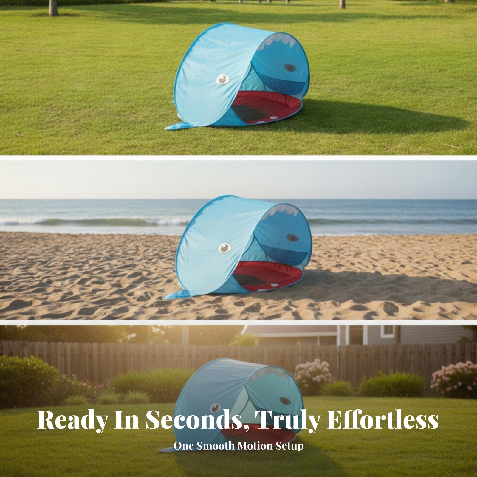 Kids Beach Pop Up Tent with Do - Kids Outdoor Tent ulasan dan harga