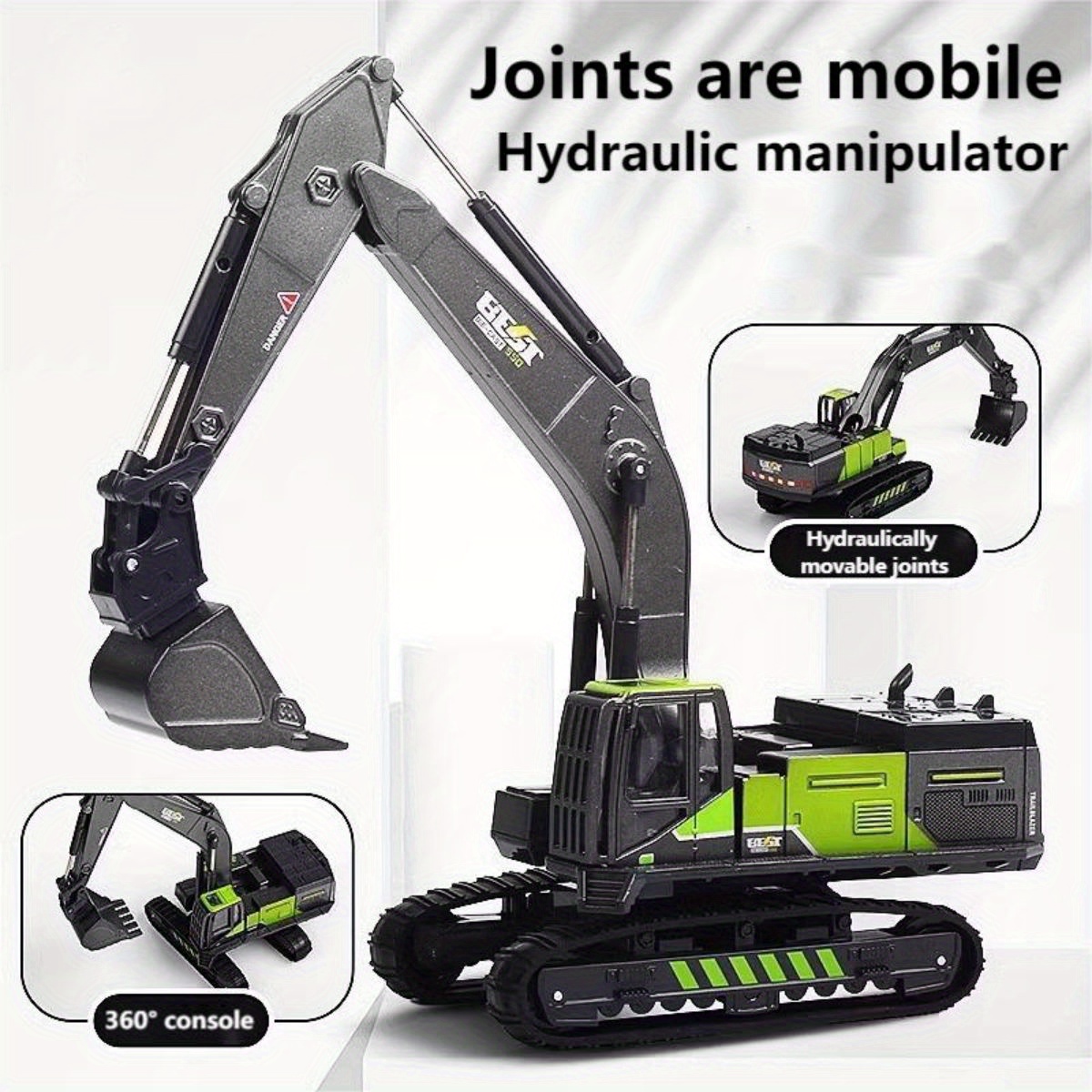 1/50 Diecast Alloy Inertia Eng - Kids Outdoor Digger ulasan dan harga