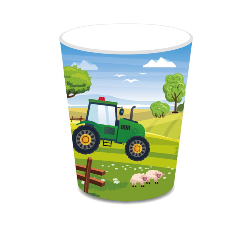 Green Farm Tractor Theme Dispo - Kids Outdoor Digger ulasan dan harga