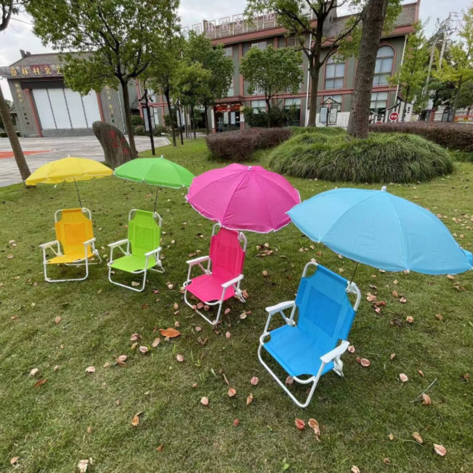 Baby Beach Chair Portable Chil - Kids Outdoor Lounge Chair With Umbrella ulasan dan harga