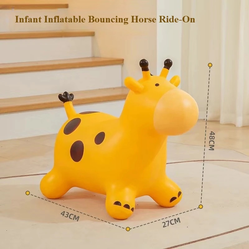 Thickened PVC Inflatable Bounc - Kids Outdoor Jumping Toys ulasan dan harga