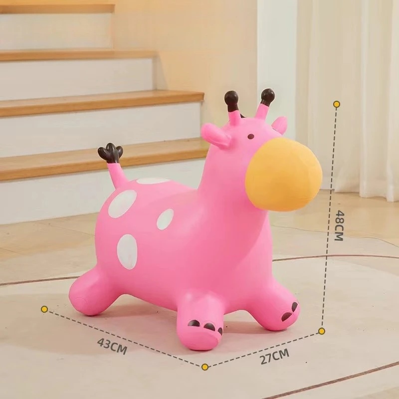 Thickened PVC Inflatable Bounc - Kids Outdoor Jumping Toys ulasan dan harga