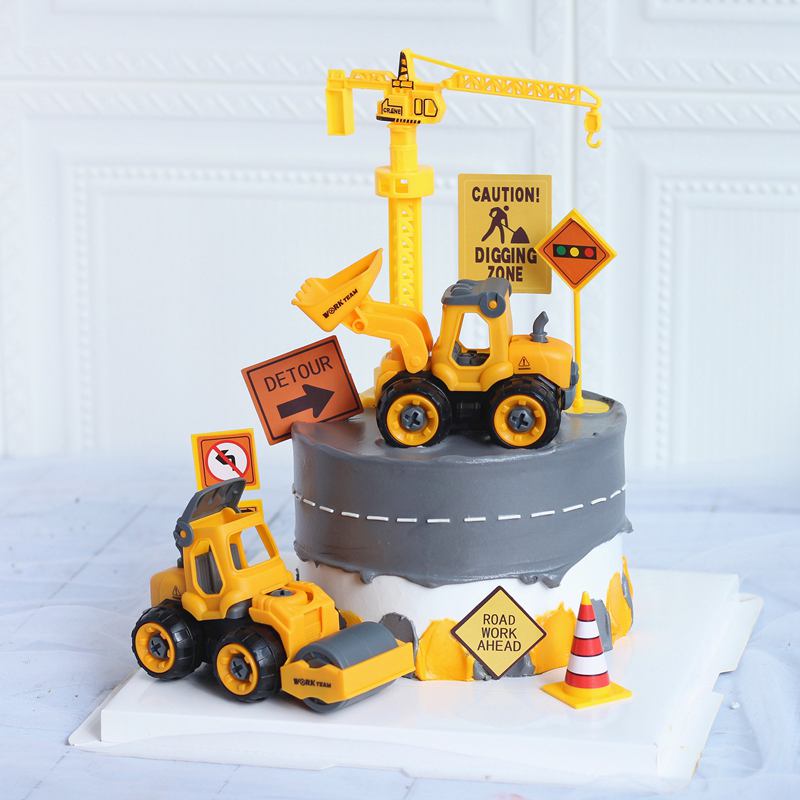 Excavator Crane Tractor Cake T - Kids Outdoor Digger ulasan dan harga