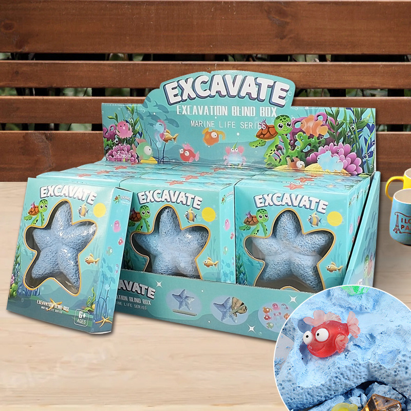 Starfish Marine Life Gemstone  - Kids Outdoor Digger ulasan dan harga
