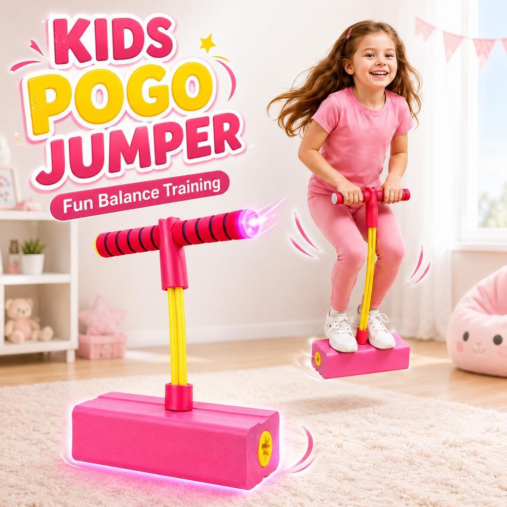 Frog Jump Foam Pogo Stick Kids - Kids Outdoor Jumping Toys ulasan dan harga