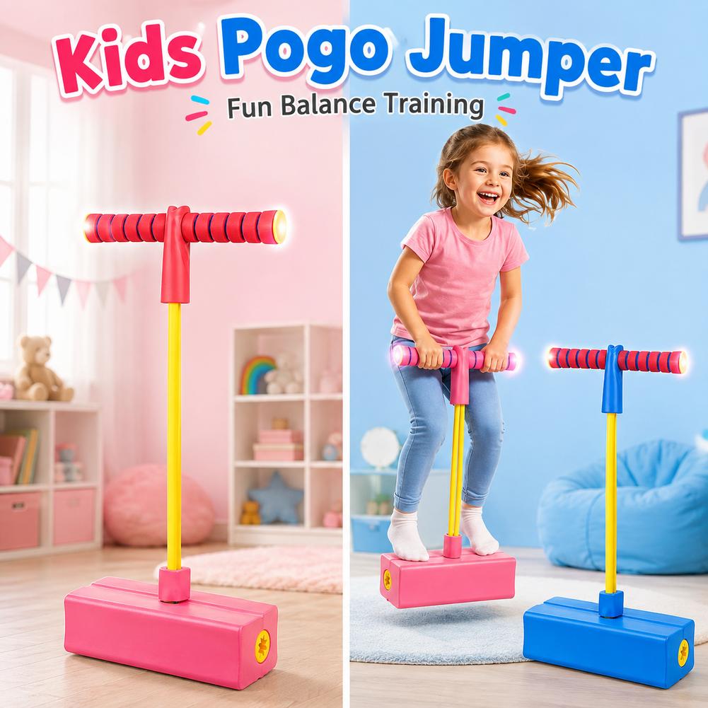 Frog Jump Foam Pogo Stick Kids - Kids Outdoor Jumping Toys ulasan dan harga