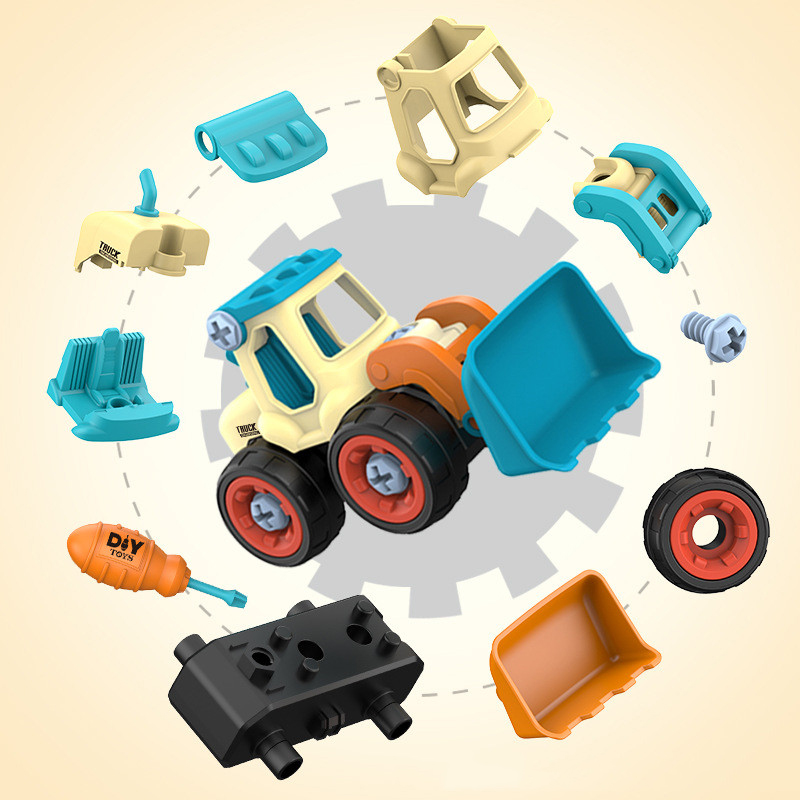 Nut Disassembly Loading Unload - Kids Outdoor Digger ulasan dan harga