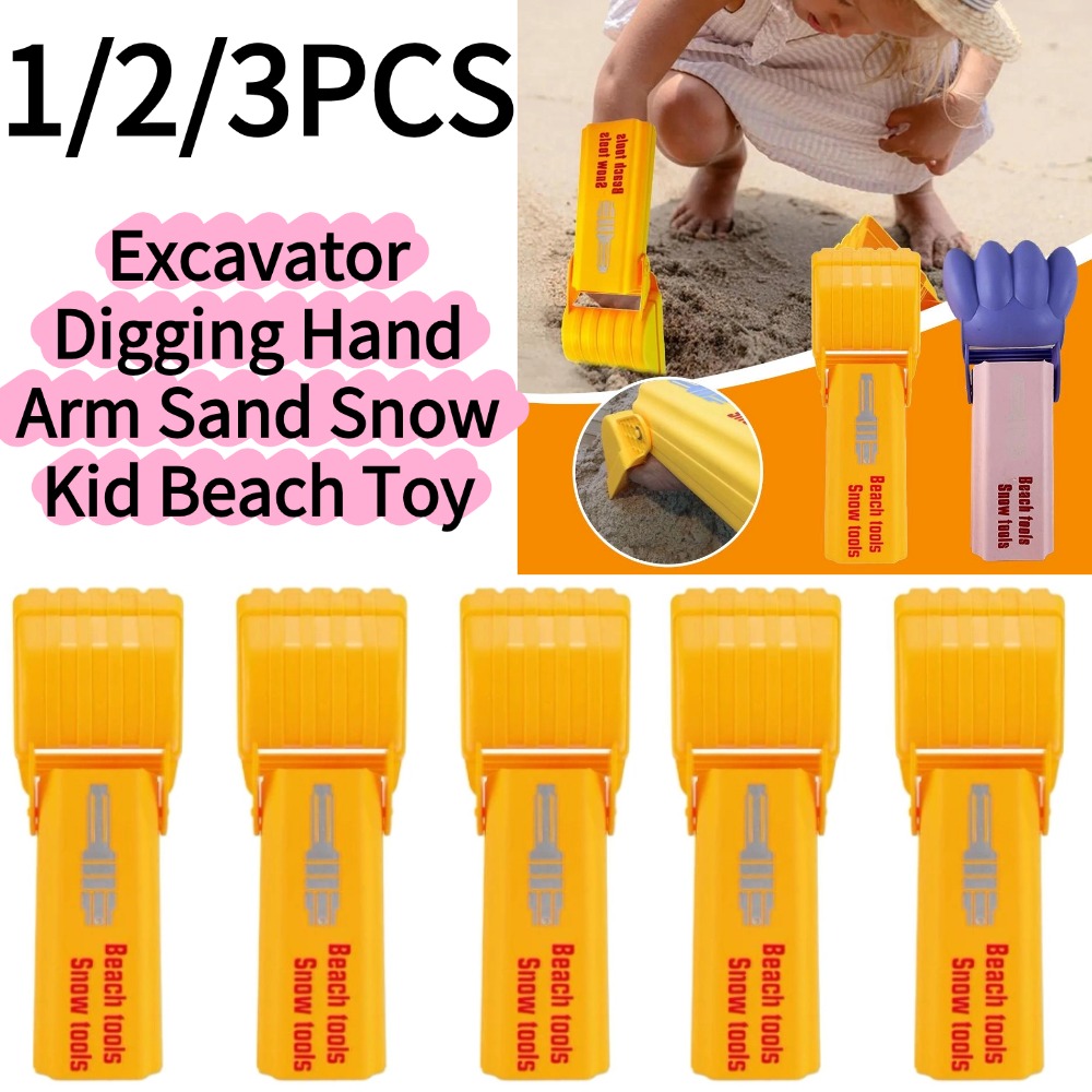 1/3PCS Excavator Digging Hand  - Kids Outdoor Digger ulasan dan harga