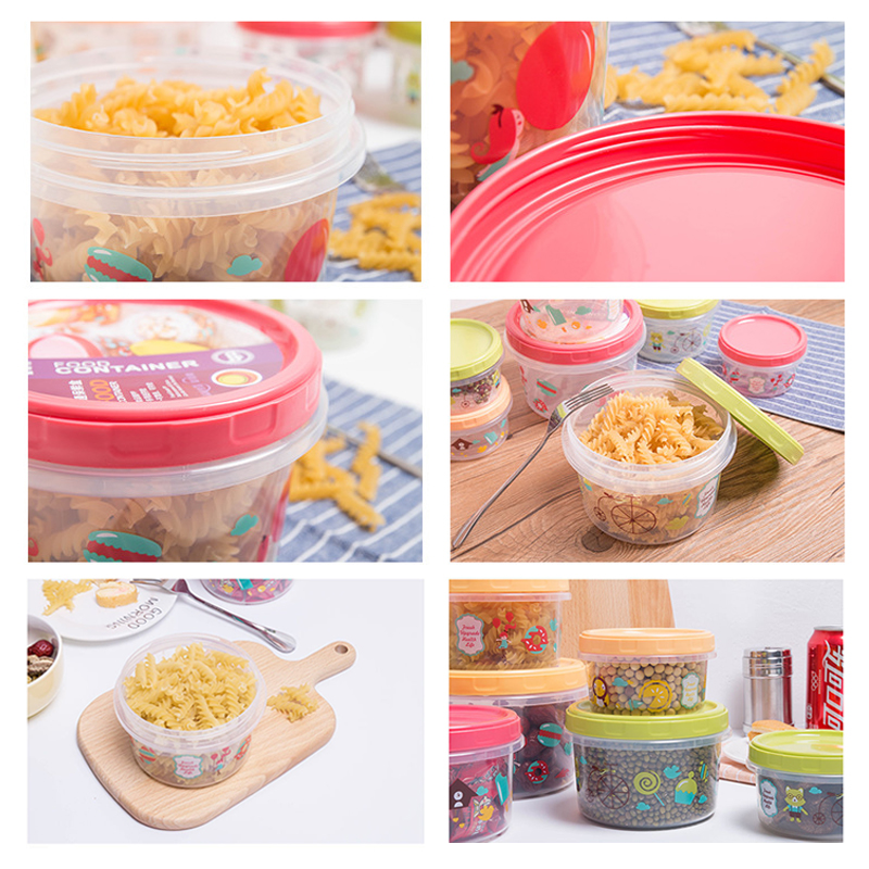 1Pcs 250/500ml Bento Box Child - Kids.Outdoor Utensils ulasan dan harga