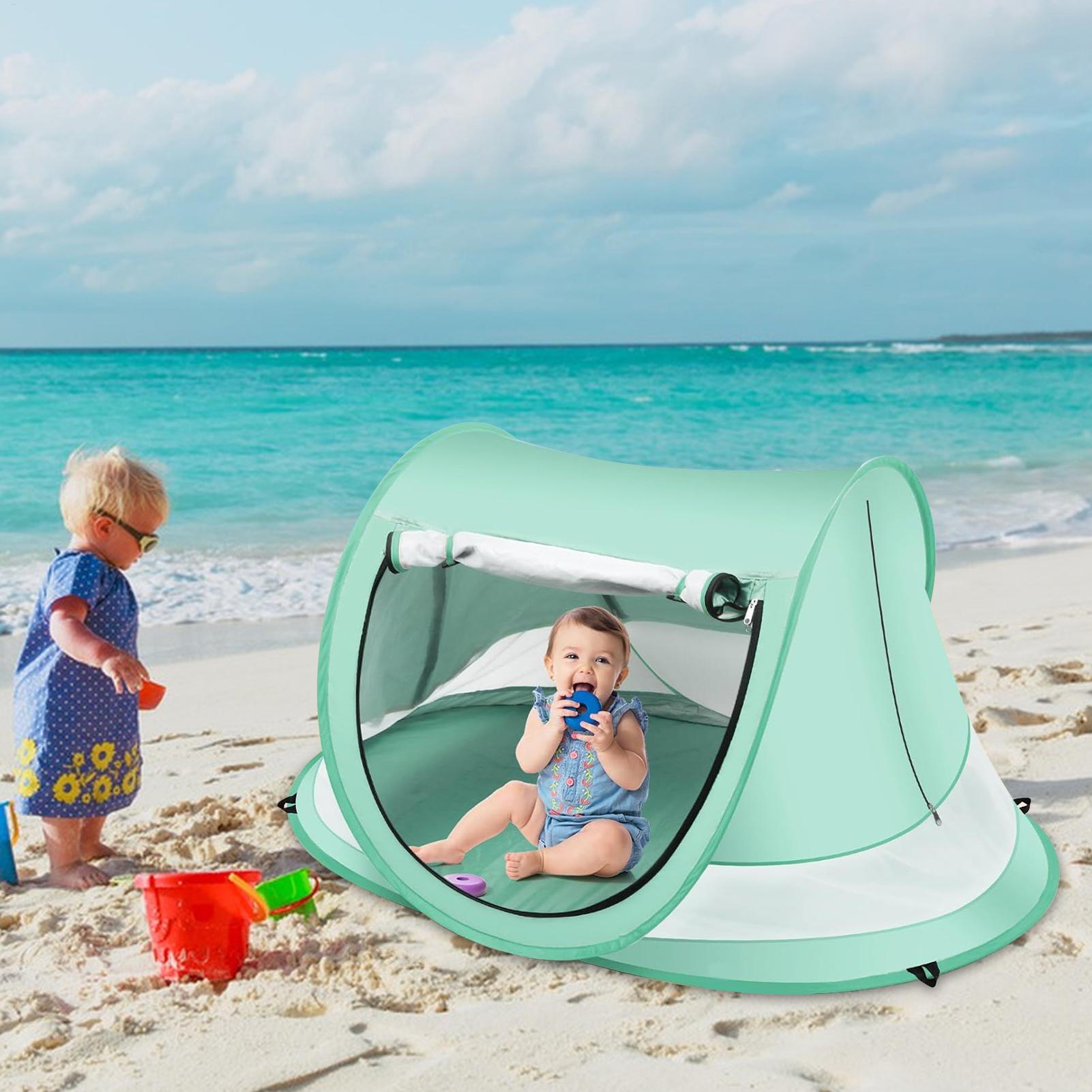 Kids Beach Tent UPF 50 Childre - Kids Outdoor Tent ulasan dan harga