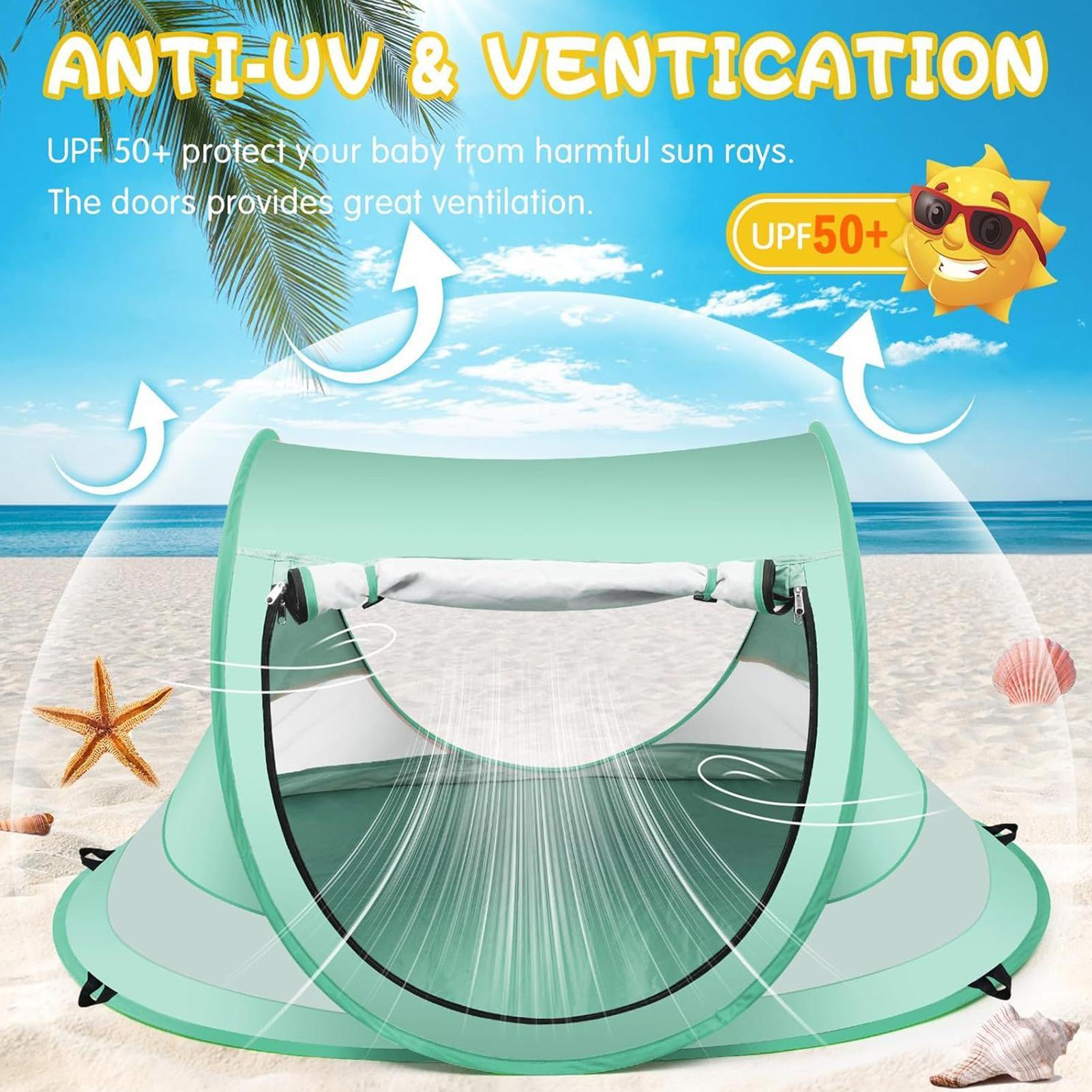 Kids Beach Tent UPF 50 Childre - Kids Outdoor Tent ulasan dan harga