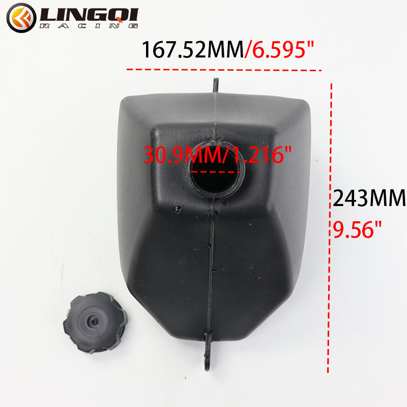 LINGQI Black Gas Fuel Tank Oil - Kids Outdoor Quad ulasan dan harga