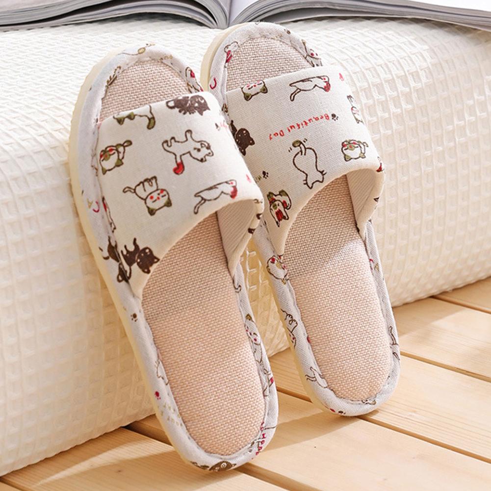Women Flax Slippers Home Slipp - Kids Outdoor Obstacle Course ulasan dan harga