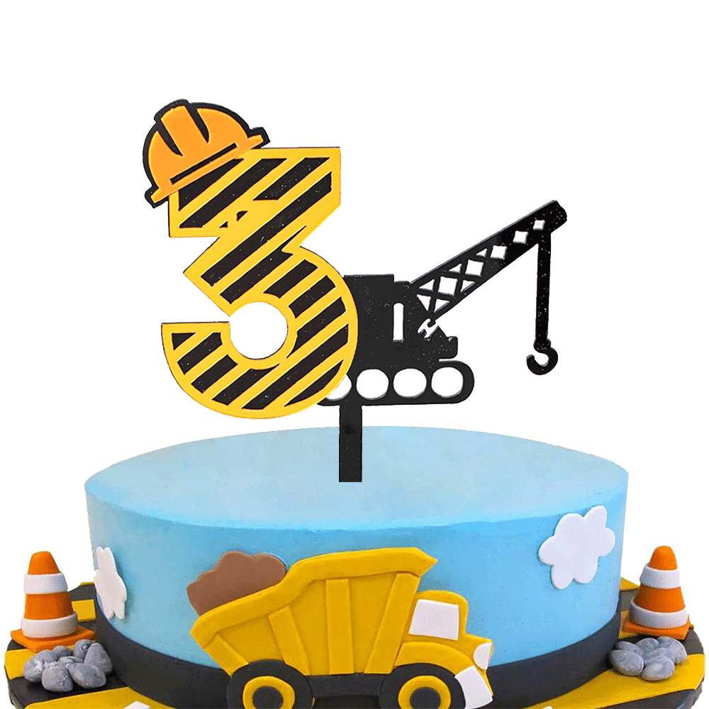 Construction Excavator Acrylic - Kids Outdoor Digger ulasan dan harga