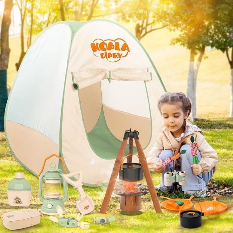 Kids Camping Set Toddler Toys  - Kids Outdoor Tent ulasan dan harga