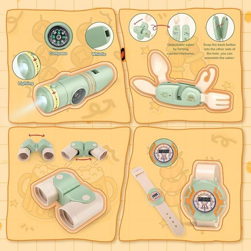 Kids Camping Set Toddler Toys  - Kids Outdoor Tent ulasan dan harga