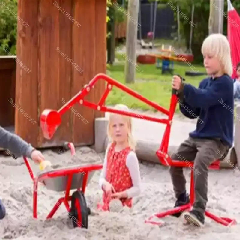 Kids Manual Sand Digger Ride O - Kids Outdoor Sandbox ulasan dan harga