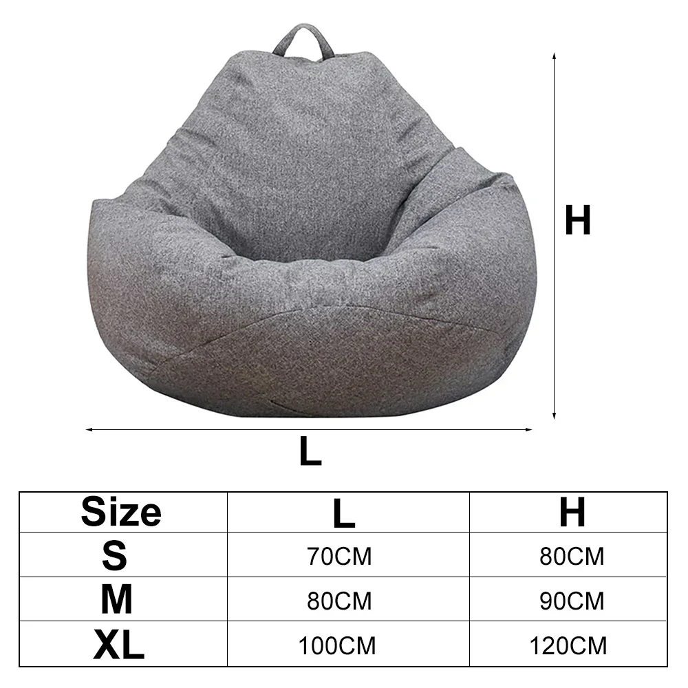 Large Bean Bag Chair Sofa Cove - Kids Outdoor Lounge Chair With Umbrella ulasan dan harga