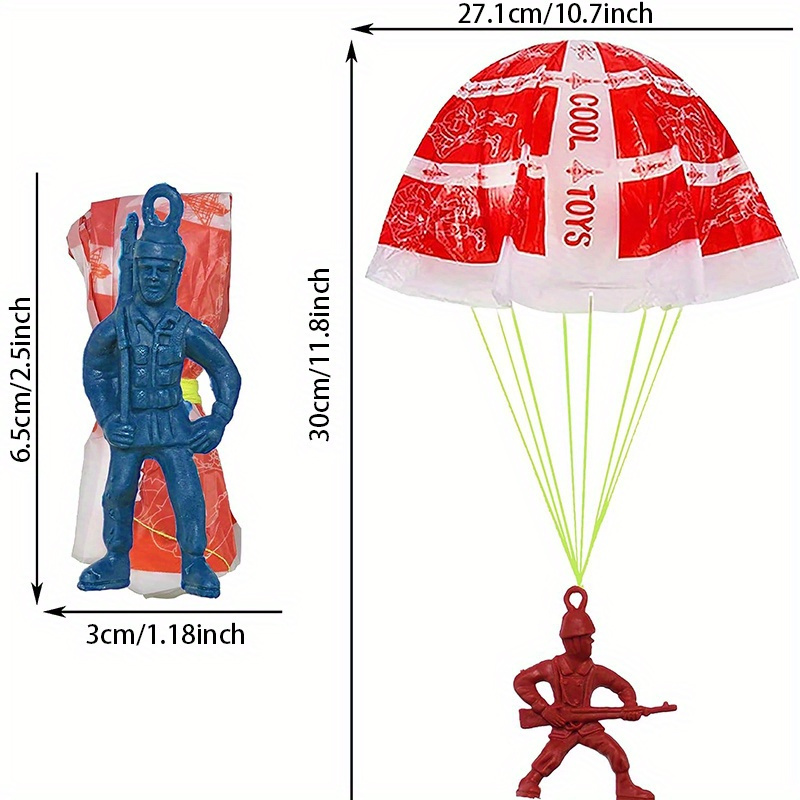 10/100pcs Parachute Toys for K - Kids Outdoor Games Ideas ulasan dan harga