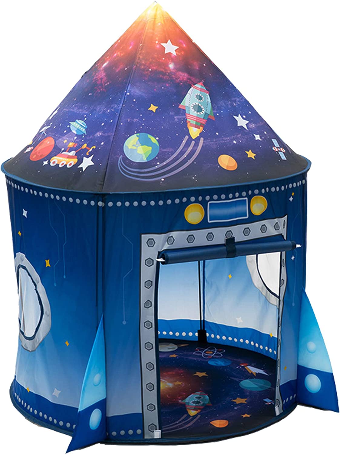 Rocket Ship Kids Tent Pop Up P - Kids Outdoor Tent ulasan dan harga
