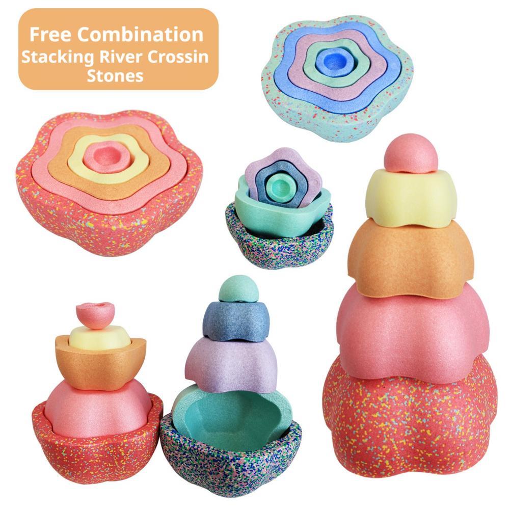 Flower Stepping Stones for Kid - Kids Outdoor Obstacle Course ulasan dan harga