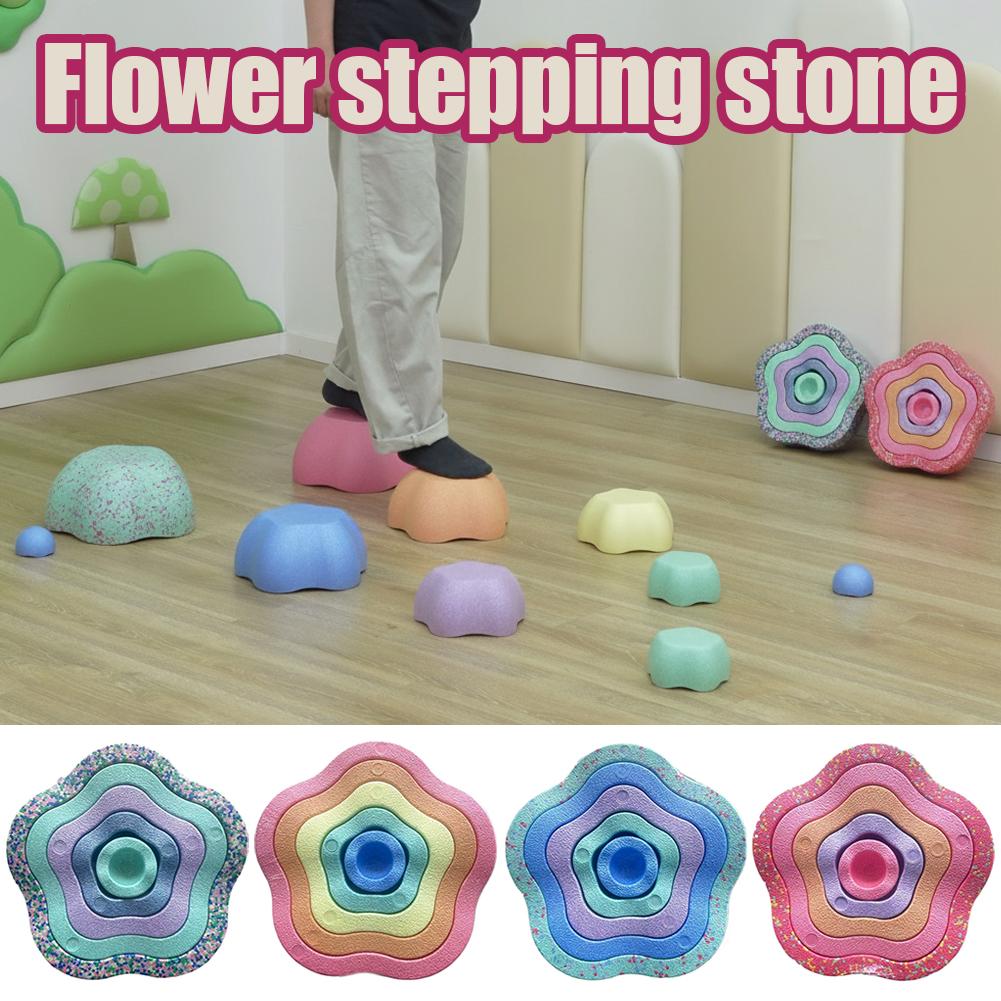 Flower Stepping Stones for Kid - Kids Outdoor Obstacle Course ulasan dan harga
