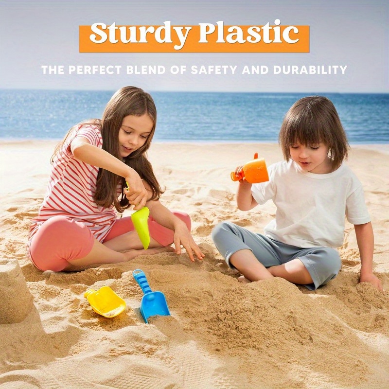 Joyfy 4 Packs Beach Sand Shove - Kids Outdoor Sandbox ulasan dan harga