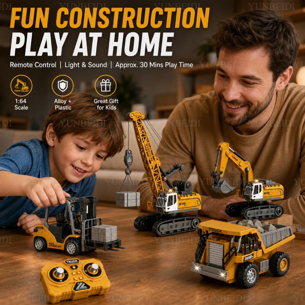 Remote Control Mini Alloy Car  - Kids Outdoor Digger ulasan dan harga