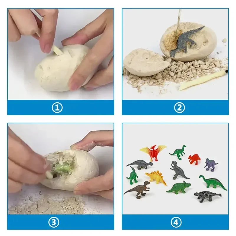 Dinosaur Egg Dig Kit,12Pcs Fos - Kids Outdoor Digger ulasan dan harga